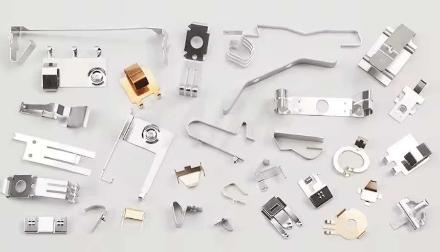 OEM precision stamping manufacturer for electronic spring parts