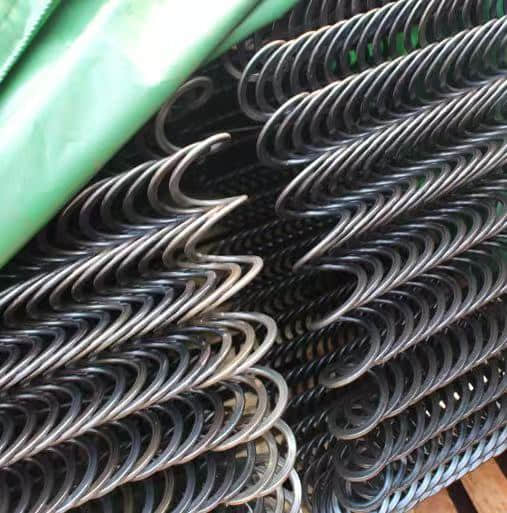 Coreless Auger Spring for Chicken Farm Feeding Line | 65Mn Steel OEM Factory