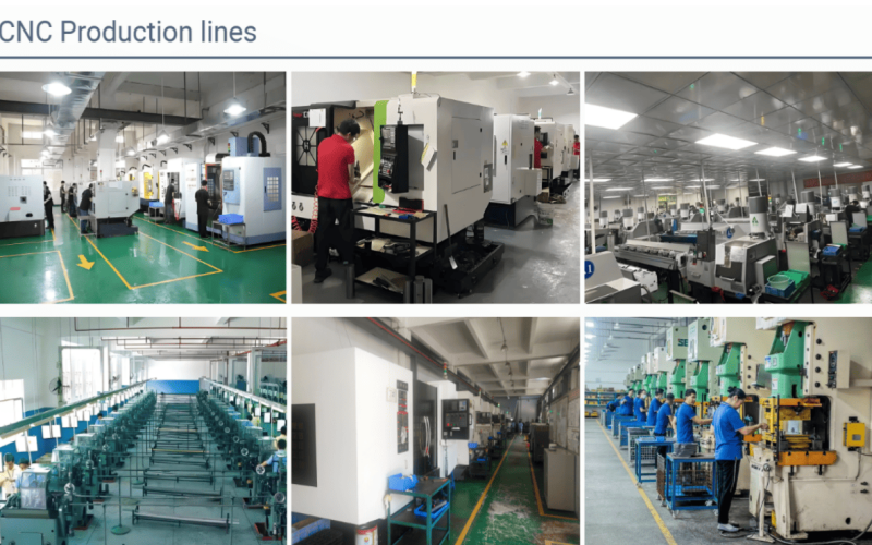 Precision threaded 304 stainless steel cnc machined component