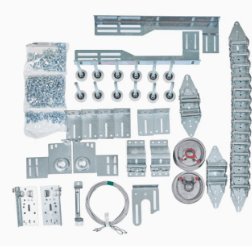 Galvanized Steel Garage Door Hardware Kits & Replacement Parts 