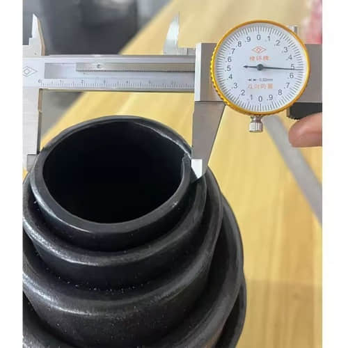 Telescopic spring thickness 6mm width 90mm coil detail