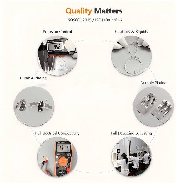 custom stamped flat spring clips manufacturer custom stamped flat spring clips manufacturer