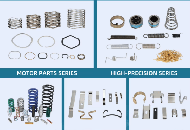 Stainless steel constant force spring used for cable retraction and tension control in industrial applications Stainless steel constant force spring used for cable retraction and tension control in industrial applications