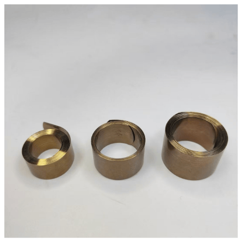 Custom SS301 Constant Force Springs for Fire Damper Applications