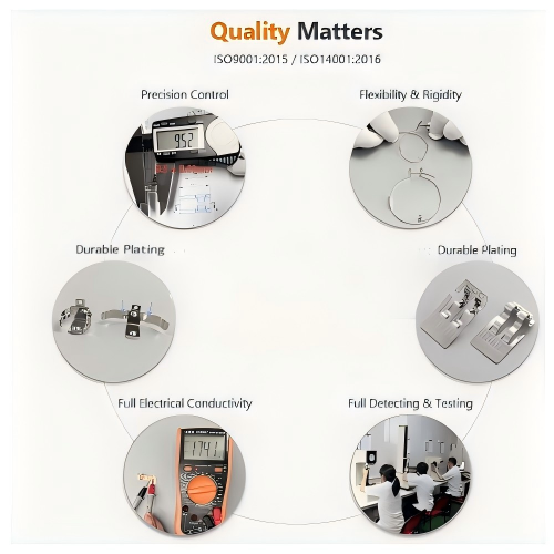 stainless steel rubber coated light Spring clip for lighting fixture mounting