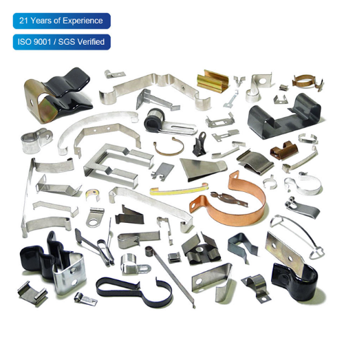 stainless steel rubber coated light Spring clip for lighting fixture mounting