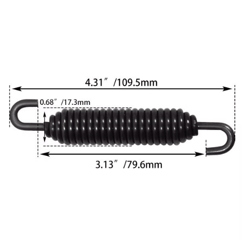 galvanized trampoline spring installed on trampoline frame trampoline spring tension diagram showing bounce mechanism rusty uncoated spring vs galvanized trampoline spring comparison electro galvanized vs hot dip galvanized vs zinc chromate trampoline springs trampoline spring hook types full loop extended hook tapered end different size galvanized extension springs for trampoline 4 to 10 inch salt spray test and pull strength test for galvanized trampoline springs galvanized extension springs used in fitness equipment garage door agricultural machinery furniture Seme Hardware contact QR code and spring sample box