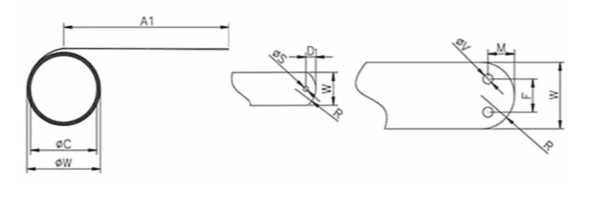 Stainless Steel constant force spring for Fire Damper Stainless Steel constant force spring for Fire Damper