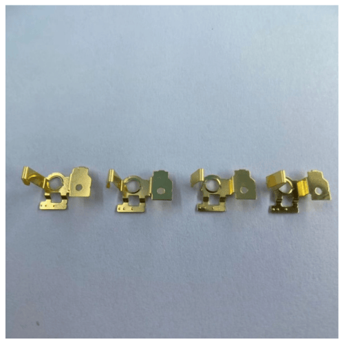 stainless steel spring clip for battery contact on PCB