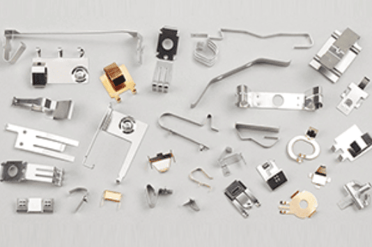 stainless steel spring clip for battery contact on PCB