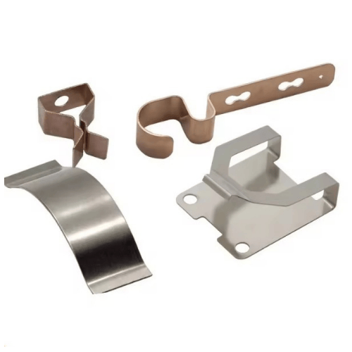 Custom Stainless Steel Spring Clip for Electrical Contacts | OEM Manufacturer