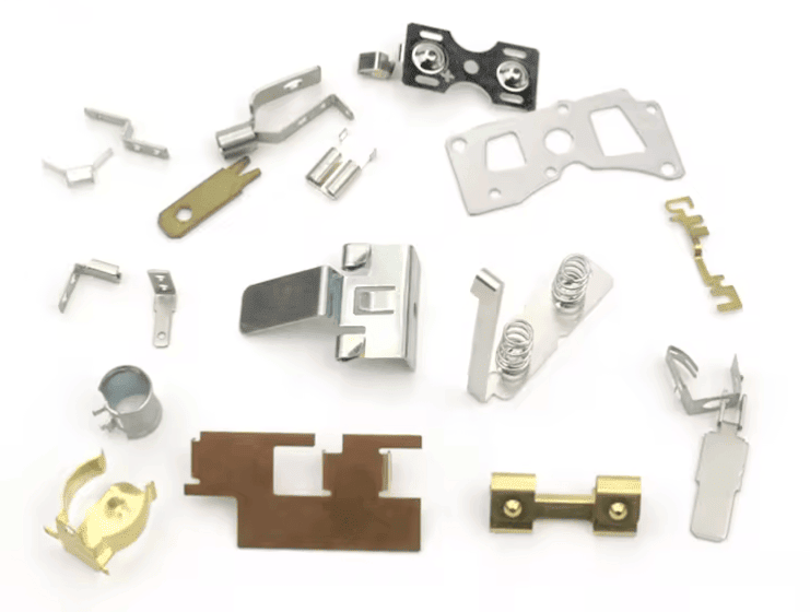 Custom Stainless Steel Spring Clip for Electrical Contacts | OEM Manufacturer