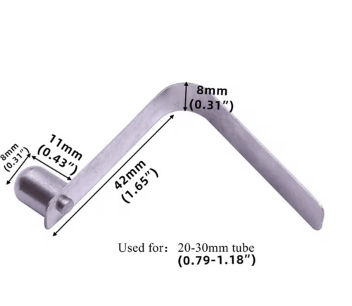 Spring Button Clips for Tubing | Custom Tube Spring Clips Manufacturer
