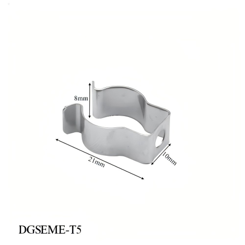 Stainless Steel T5 Tube Clip – LED Lamp Mounting Bracket | OEM Manufacturer