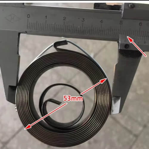 Custom lifting drum spring for elevator system – 65Mn steel, 315mm OD Custom lifting drum spring for elevator system – 65Mn steel, 315mm OD