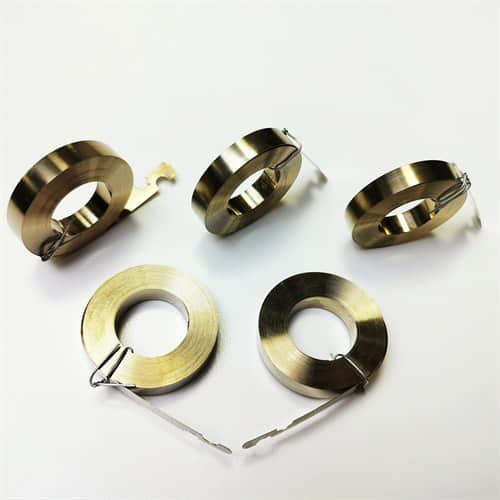Stainless steel spiral power spring for vacuum cleaner cord rewind OEM Stainless steel spiral power spring for vacuum cleaner cord rewind OEM