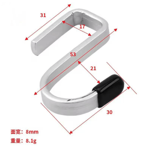 Wholesale black chrome bathroom hanging hooks multi-use combination style 360mm
