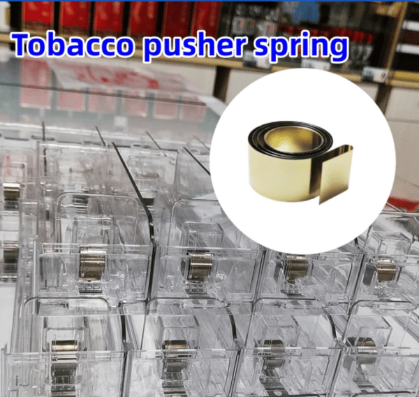 Variable Force Spring Loaded Shelf Pusher – Stainless Steel 301 | Seme Hardware