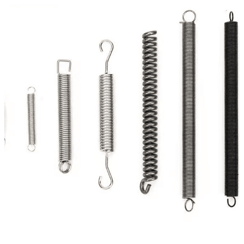 Custom Double Loop Extension Spring | Stainless Steel Industrial Tension Springs