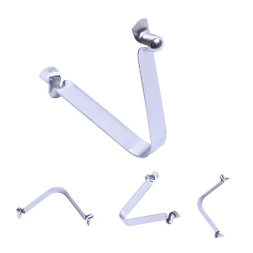 65Mn Steel Electro-Galvanized Spring Clips – Tube Fasteners for Fitness, Furniture & Industry 