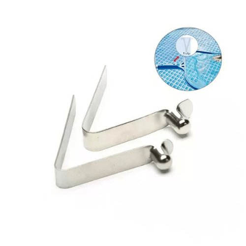 65Mn Steel Electro-Galvanized Spring Clips – Tube Fasteners for Fitness, Furniture & Industry 