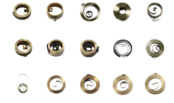 Spiral springs, wind springs and toy springs for toys, retractors and tape measures from Seme Hardware]