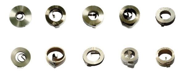 Spiral springs, wind springs and toy springs for toys, retractors and tape measures from Seme Hardware]