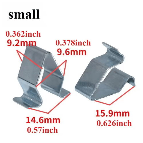 S-J Self-Locking Steel Stamped Clip - Retainer for Audi A4/A6, VW, Seat Car Door/Trunk Tailgates