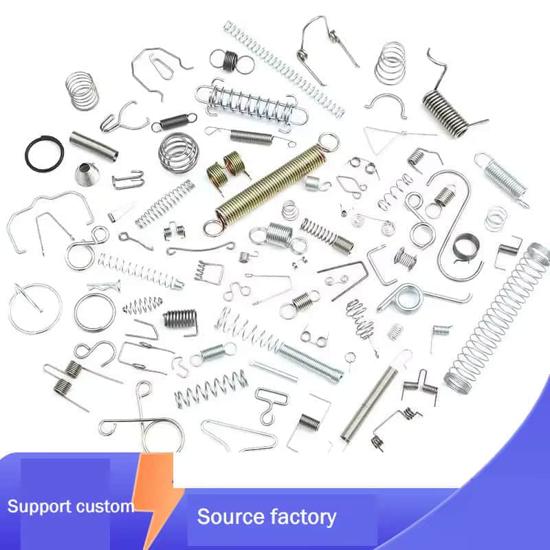 custom flat stainless steel spring clips, metal shrapnel, China OEM manufacturer
