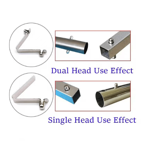 Stainless Steel Tent Pole Push Button Spring Clips | Beach Umbrella Tubing OEM – SEME Hardware Stainless Steel Tent Pole Push Button Spring Clips | Beach Umbrella Tubing OEM – SEME Hardware