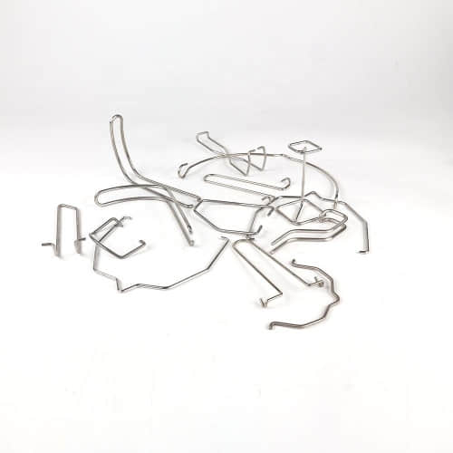 Custom 304 stainless steel wire bending parts U-shaped hook kitchen hardware special-shaped spring Custom 304 stainless steel wire bending parts U-shaped hook kitchen hardware special-shaped spring