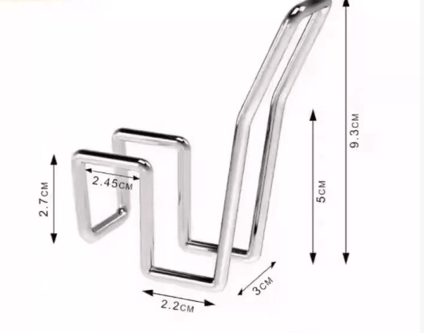 Custom 304 stainless steel wire bending parts U-shaped hook kitchen hardware special-shaped spring Custom 304 stainless steel wire bending parts U-shaped hook kitchen hardware special-shaped spring