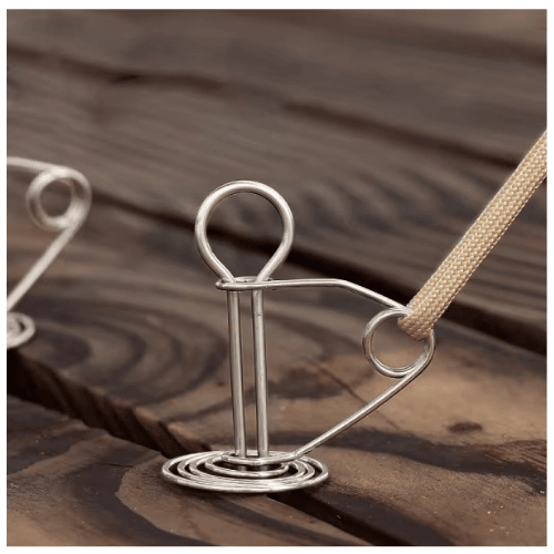 Stainless Steel Outdoor Deck Peg Spring, custom wire forming spring for camping deck anchor Stainless Steel Outdoor Deck Peg Spring, custom wire forming spring for camping deck anchor