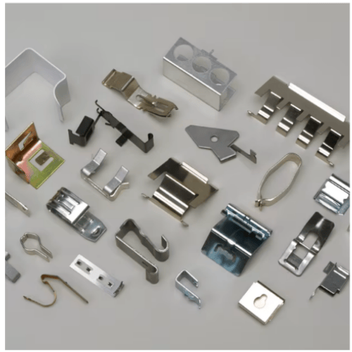 Custom metal spring clips and stamped spring clips manufactured by SEME Hardware Custom metal spring clips and stamped spring clips manufactured by SEME Hardware