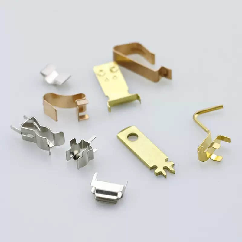 Custom metal spring clips and stamped spring clips manufactured by SEME Hardware Custom metal spring clips and stamped spring clips manufactured by SEME Hardware