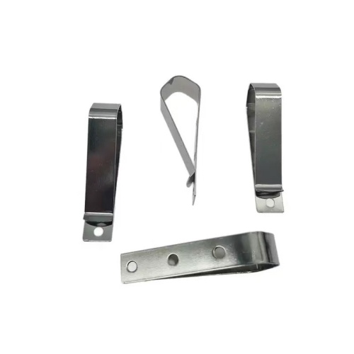 Custom metal spring clips and stamped spring clips manufactured by SEME Hardware Custom metal spring clips and stamped spring clips manufactured by SEME Hardware