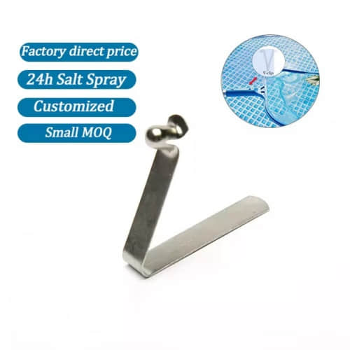 Custom Stainless Steel Push Button Lock Spring Clips | SEME 