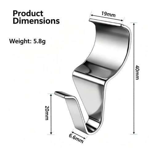 304 Stainless Steel Soffit Hook | No-Drill Vinyl Soffit Seam Clip – Custom OEM 304 Stainless Steel Soffit Hook | No-Drill Vinyl Soffit Seam Clip – Custom OEM