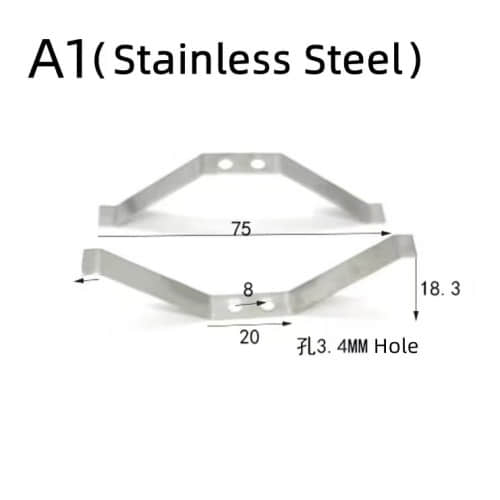 Stainless Steel V-Shape Tension Clips | Flat Spring Retaining Clips Manufacturer Stainless Steel V-Shape Tension Clips | Flat Spring Retaining Clips Manufacturer