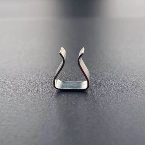 Stainless Steel Flat Wire U-Shaped Spring Clips | OEM Factory